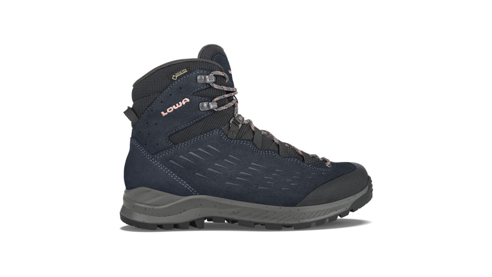 Lowa Lowa Explorer GTX Mid Backpacking Shoes - Womens, Navy/Rose, 6.5 US, Medium, 2207186909-NAVROS-6.5 US