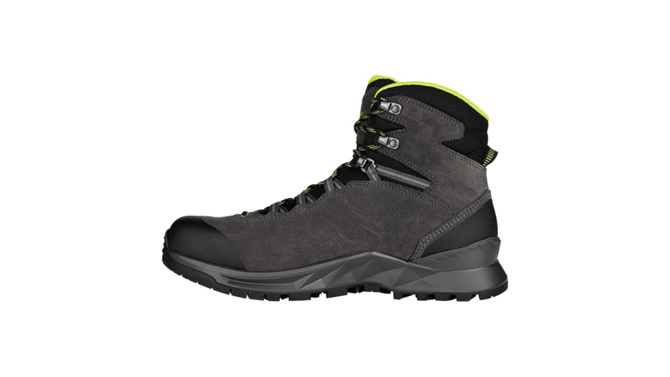 Lowa Lowa Explorer II GTX Mid Shoes - Mens, Anthracite/Lime, 14, 2107609702-ANTLIM-M-14