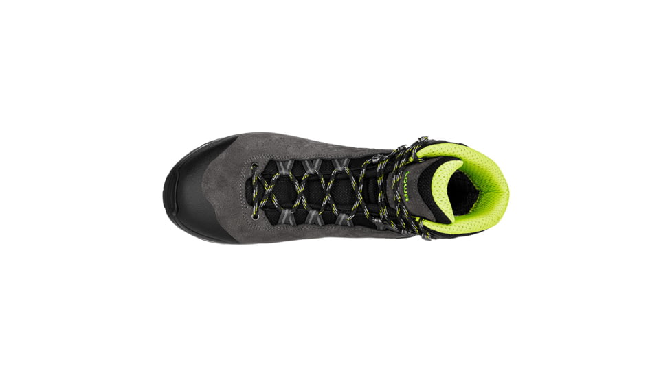 Lowa Lowa Explorer II GTX Mid Shoes - Mens, Anthracite/Lime, 14, 2107609702-ANTLIM-M-14