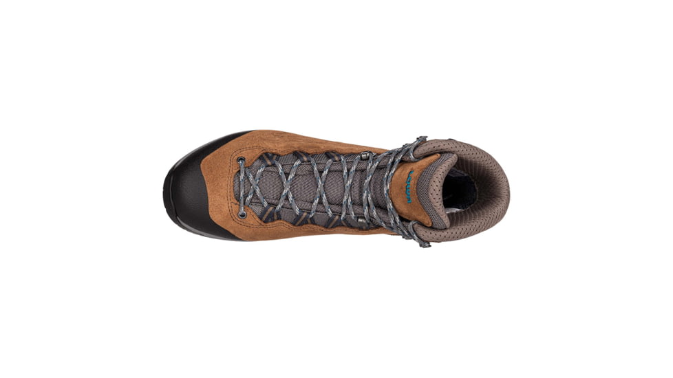 Lowa Lowa Explorer II GTX Mid Shoes - Womens, Almond/Blue, 10, 2207644558-ALMBLU-M-10