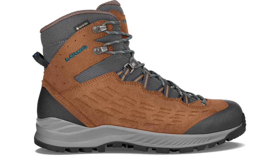 Lowa Lowa Explorer II GTX Mid Shoes - Womens, Almond/Blue, 10, 2207644558-ALMBLU-M-10