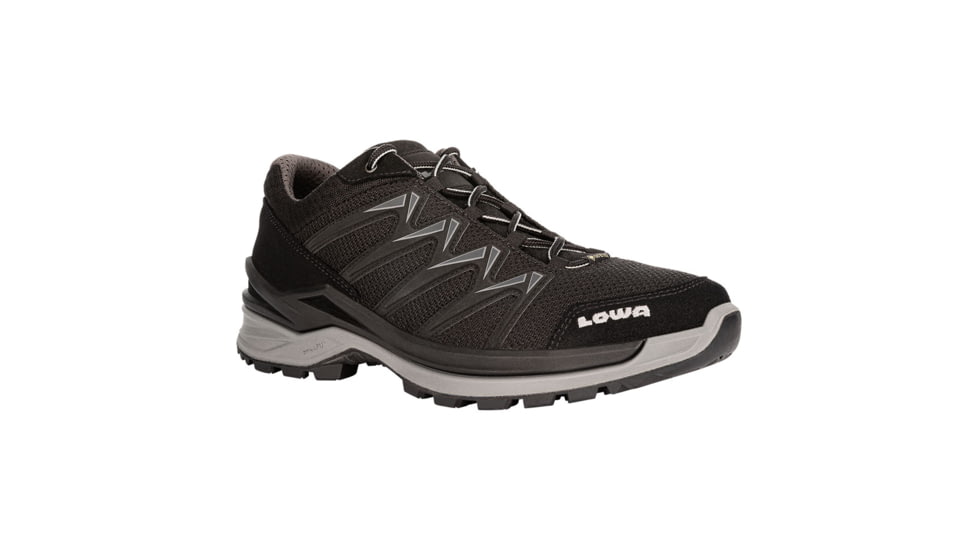 Lowa Lowa Innox Pro GTX Lo Hiking Shoes - Mens, Black/Grey, 9.5, 3107099930-BLKGRY-M-9.5