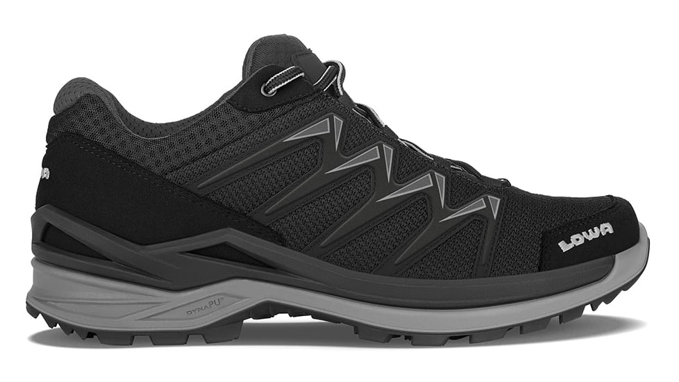 Lowa Innox Pro GTX Lo Hiking Shoes - Men's, Black/Grey, 9.5, 3107099930-BLKGRY-M-9.5