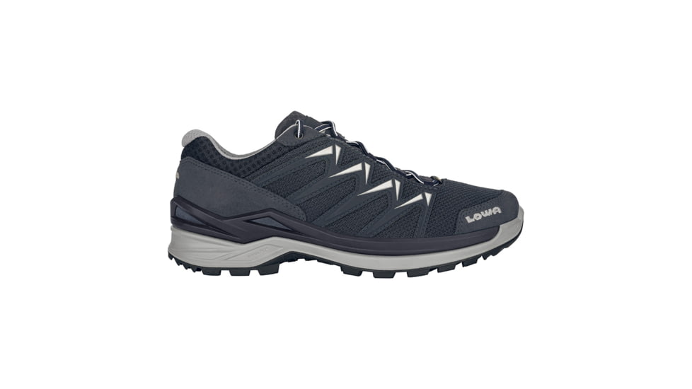 Lowa Lowa Innox Pro GTX Lo Hiking Shoes - Mens, Steel Blue/Off White, 10.5, 3107097910-SBUOWT-M-10.5