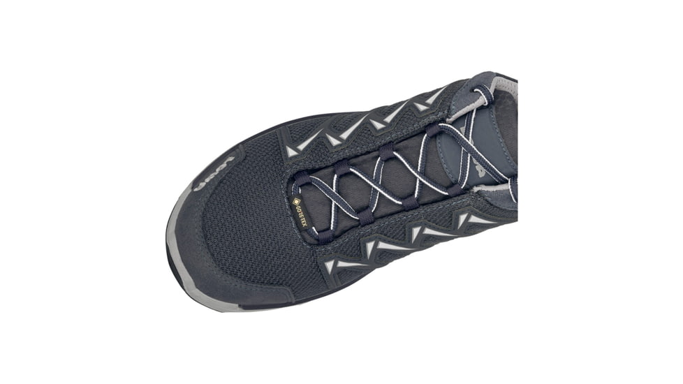 Lowa Innox Pro GTX Lo Hiking Shoes - Men's, Steel Blue/Off White, 10.5, 3107097910-SBUOWT-M-10.5