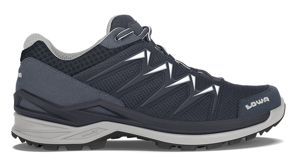 Lowa Lowa Innox Pro GTX Lo Hiking Shoes - Mens, Steel Blue/Off White, 10.5, 3107097910-SBUOWT-M-10.5