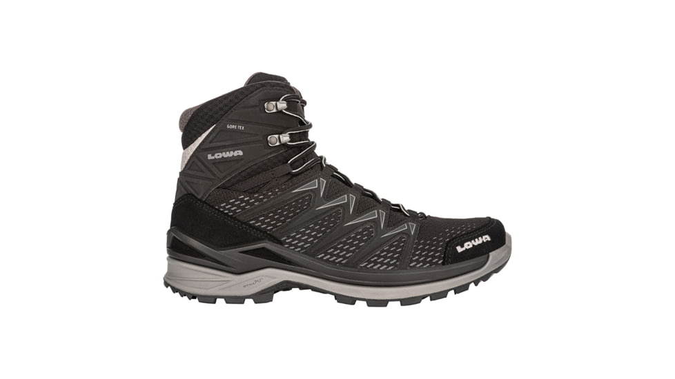 Lowa Lowa Innox Pro GTX Mid Hiking Shoes - Mens, Black/Grey, 16, 3107039930-BLKGRY-M-16