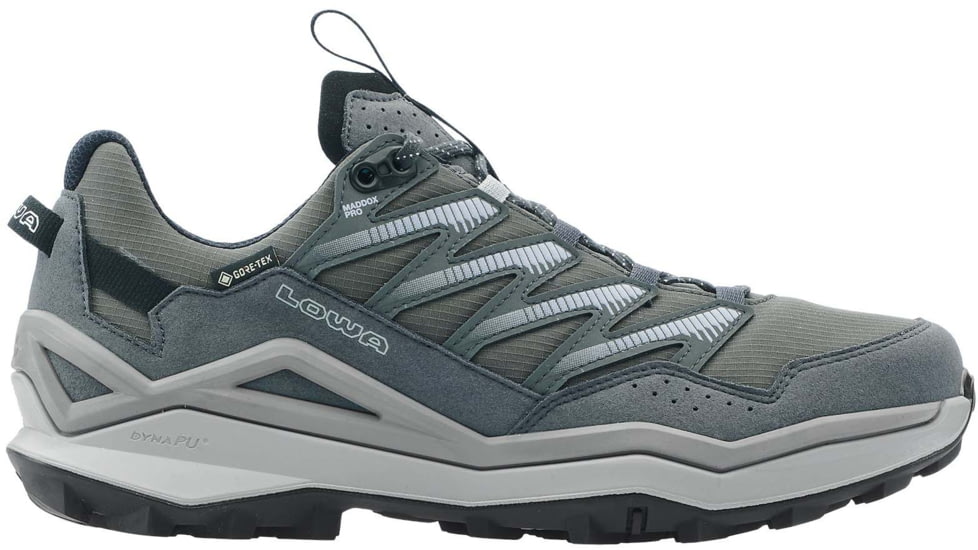 Lowa Maddox Pro GTX Lo Hiking Shoes - Men's, Grey/Grey, 9 US, 3116309030-Medium-9