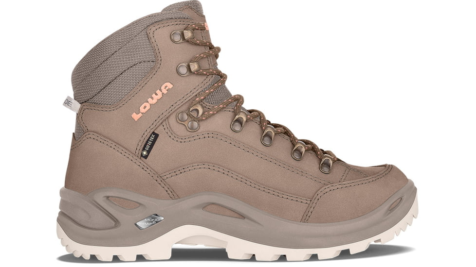 USED, Lowa Renegade GTX Mid Hiking Shoes - Womens, Sand/Apricot, 7, 3209454317-SNDAPR-M-7
