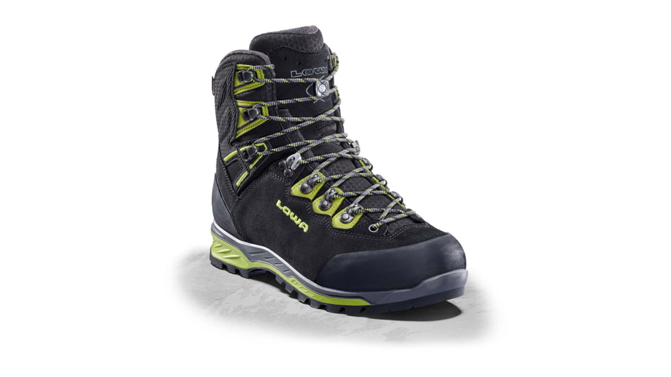 Lowa Lowa Ticam Evo GTX Shoes - Mens, Black/Lime, 9, 2106069903-BLKLIM-M-9