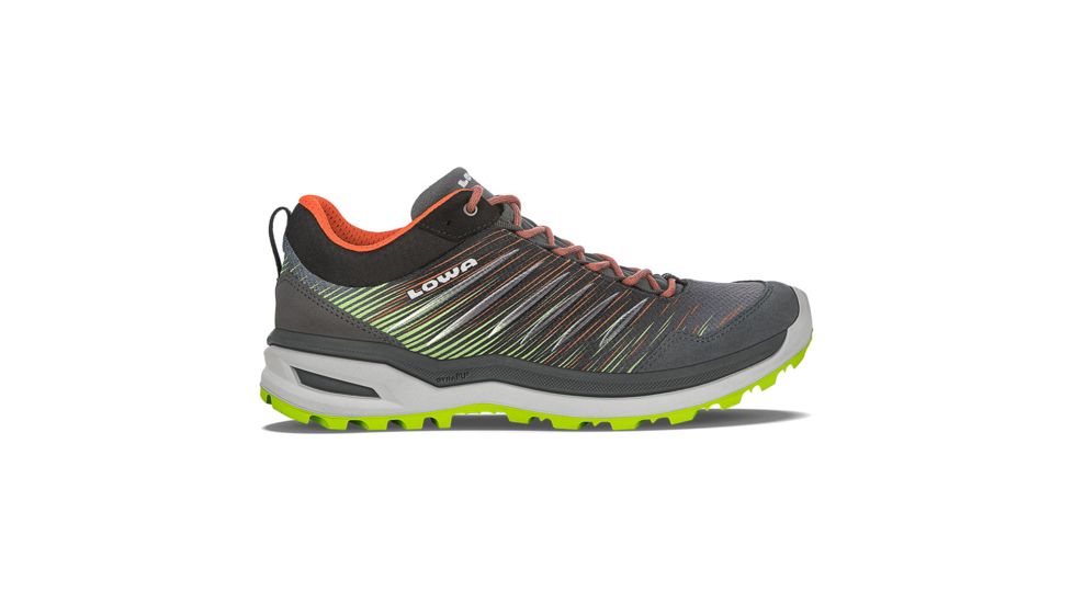 Lowa Lynnox Lo Hiking Boots - Mens, Anthracite/Lime, Medium, 10, 3104109702-ANTLIM-MD-10