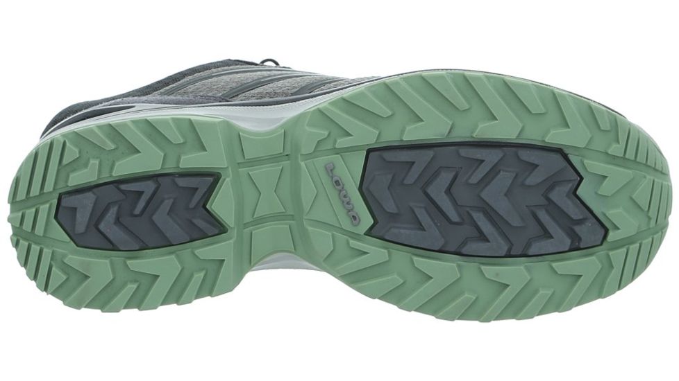Lowa Maddox GTX Lo Hiking Boots - Womens, Gray/Jade, Medium, 7, 3206099010-GRYJAD-MD-7
