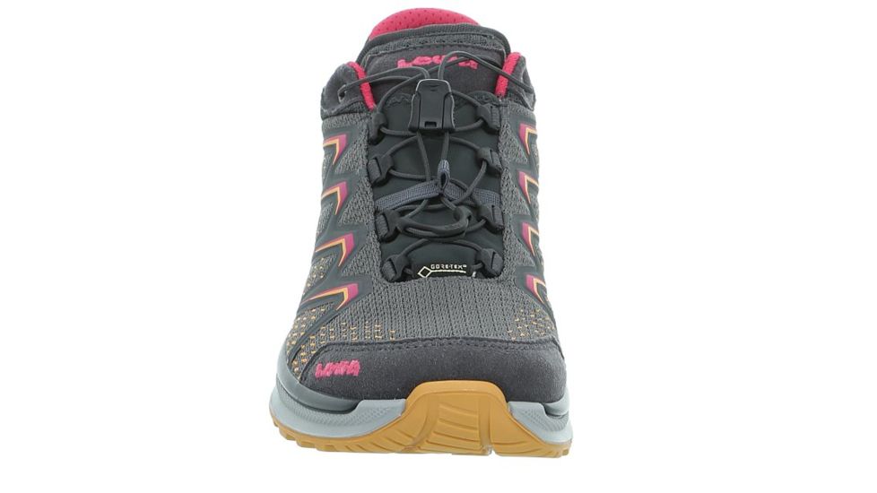 Lowa Maddox GTX Lo Hiking Boots - Womens, Gray/Mandarine, Medium, 10.5, 3206099017-GN-MD-10.5
