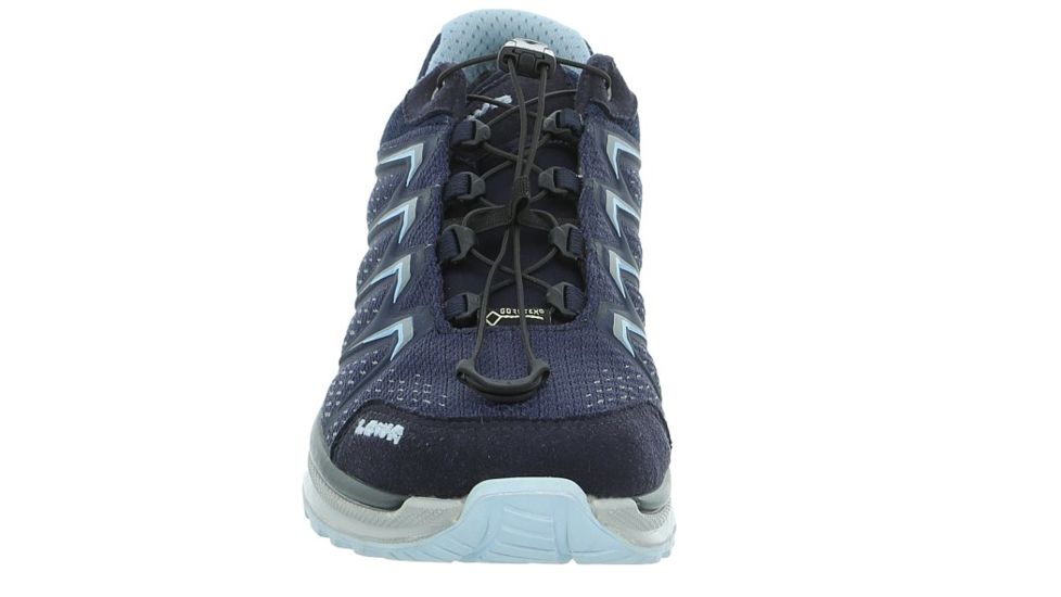 Lowa Maddox GTX Lo Hiking Boots - Womens, Navy/Ice Blue, Medium, 10.5, 3206096917-NV-MD-10.5