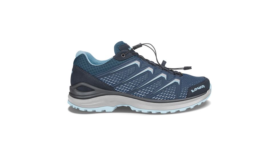 Lowa Maddox GTX Lo Hiking Boots - Womens, Navy/Ice Blue, Medium, 10.5, 3206096917-NV-MD-10.5
