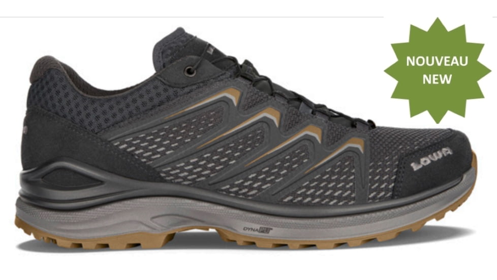 Lowa Maddox Hiking Shoes - Men's, Graphite/Bronze, 9, 5106147944-GRPBRZ-M090