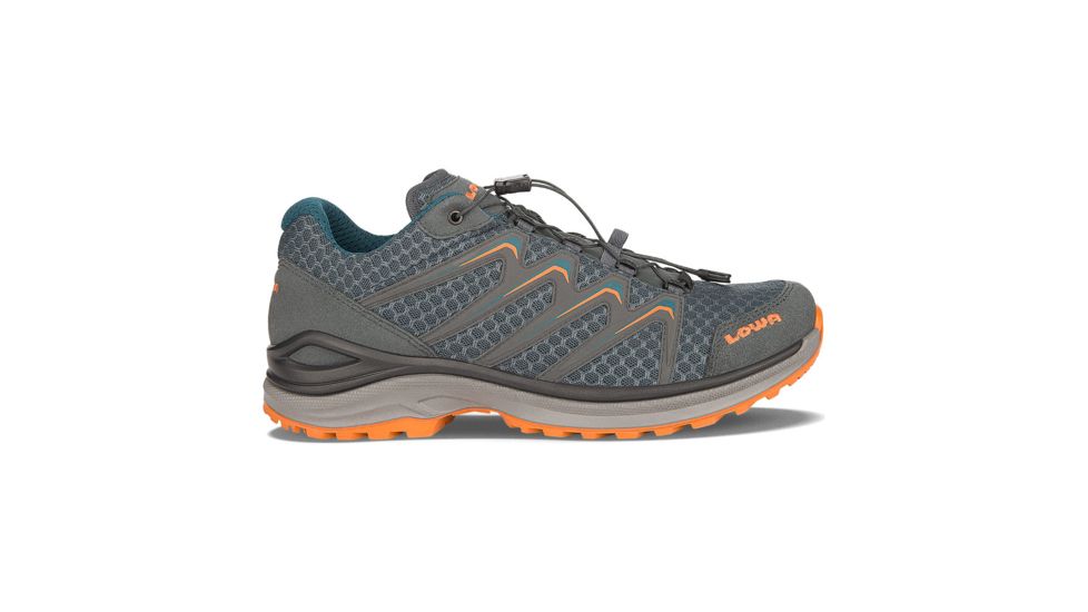 Lowa Maddox Lo Hiking Boots - Mens, Anthracite/Petrol, Medium, 9, 3106569776-ANTPET-MD-9