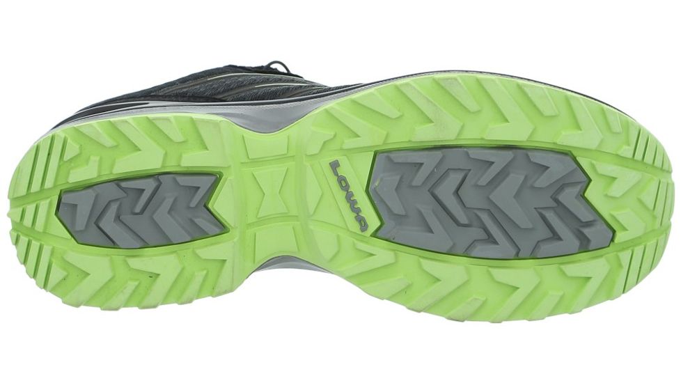 Lowa Maddox Lo Hiking Boots - Mens, Black/Lime, Medium, 10, 3106569903-BLKLIM-MD-10