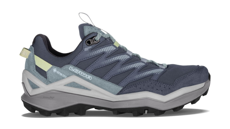 Lowa Maddox Pro GTX Lo Hiking Shoes - Women's, Smoke Blue/Slate Blue, 6, 197827046912