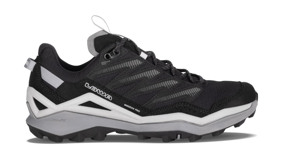 Lowa Maddox Pro Lo Hiking Shoes - Men's, Black/Grey, 10, 197827042211