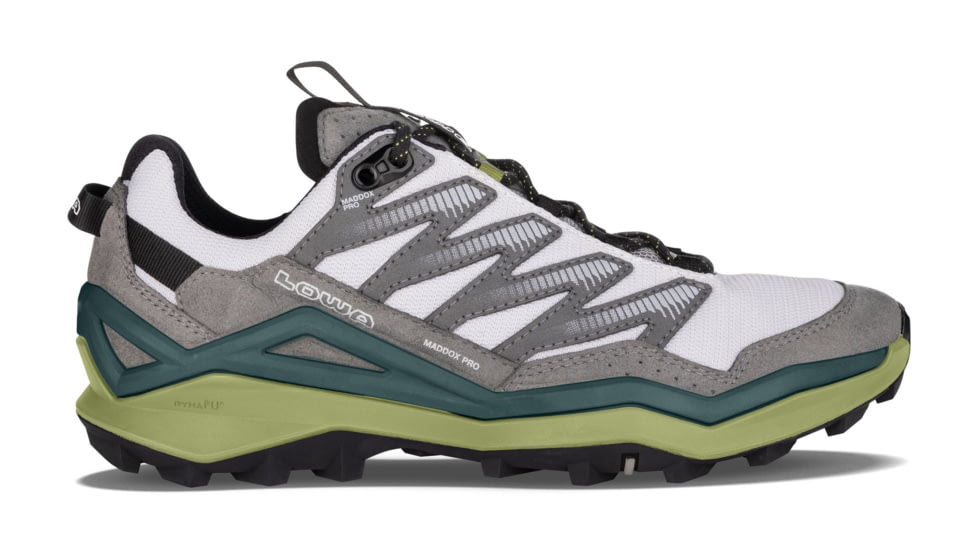 Lowa Maddox Pro Lo Hiking Shoes - Men's, Grey/Fern, 14, 197827042730