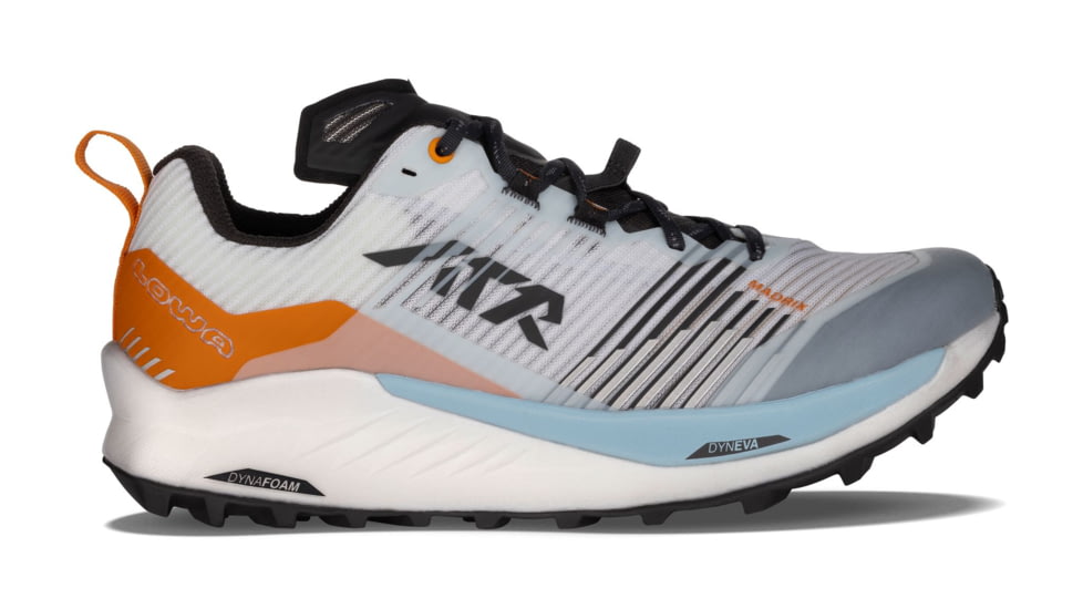 Lowa Madrix Trailrunning Shoes - Men's, Misty Blue/Orange, 10, 197827045090