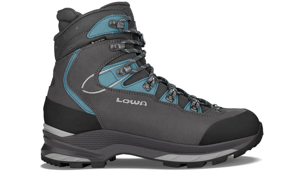 Lowa Mauria Evo GTX Shoes - Women's, Anthracite/Turquoise, 7, 2207219768-ANTTUR-M-7