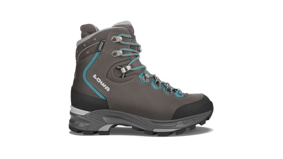 Lowa Mauria GTX Hiking Boots - Womens, Anthracite/Petrol, Medium, 6.5, 2206459776-ANTPET-MD-6.5
