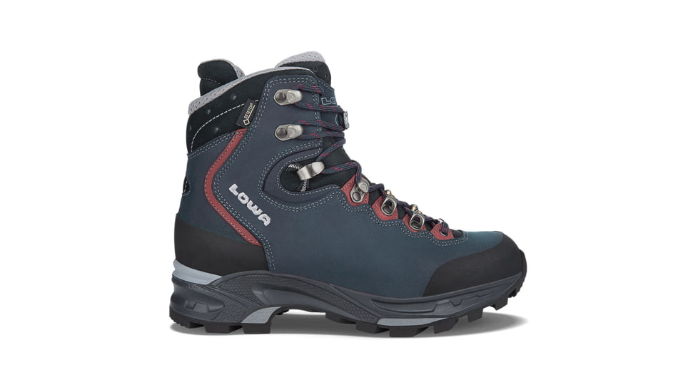 Lowa Mauria GTX Hiking Shoes - Womens, Dark Blue/Bordeaux, 9.5 US, Medium, 2206456747-DBUBOR-9.5 US
