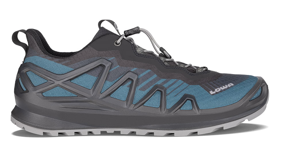 Lowa Merger GTX Lo Hiking Boots - Mens, Steel Blue/Anthracite, 9.5, 3104313797-9.5