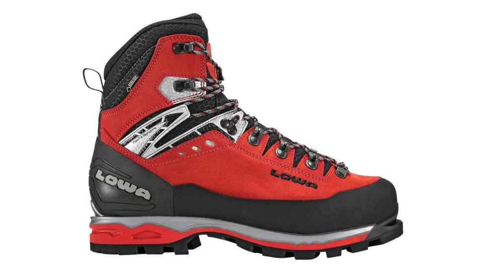 Lowa Mountain Expert GTX EVO Mountaineering Boot - Mens, Red/Black, 11, Medium, 2100293099-REDBLK-M110