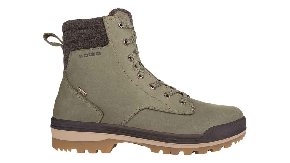 Lowa Oslo II GTX Mid Winter Boot - Mens, Olive/Dark Brown, 10.5, Medium, 4105417893-OLVDBR-M105