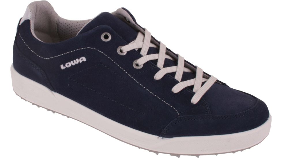 Lowa Palermo Casual Shoe - Men's-Navy-Medium-10.5
