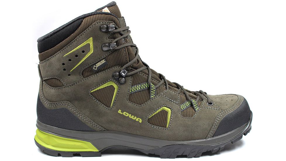 Lowa Phoenix GTX Mid Hiking Boot - Men's-Olive/Kiwi-14-Medium