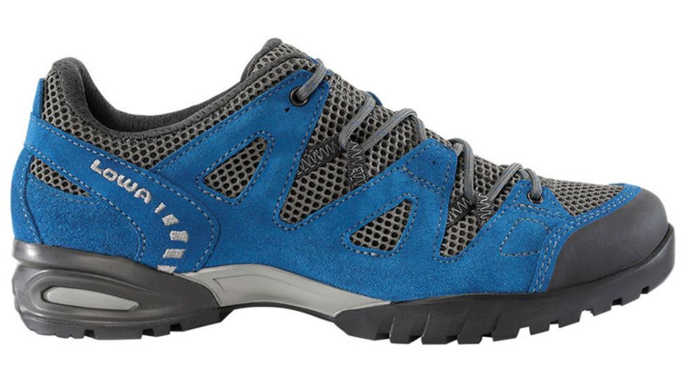 Lowa Phoenix Mesh Lo Hiking Shoe - Men's-Blue-Medium-8.5