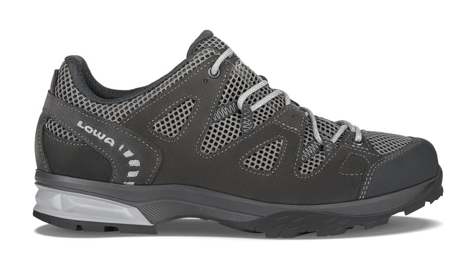 Lowa Phoenix Mesh Lo Hiking Shoe - Mens, Dark Gray/Gray, 14, Medium, 2104749430-DGYGRY-M140