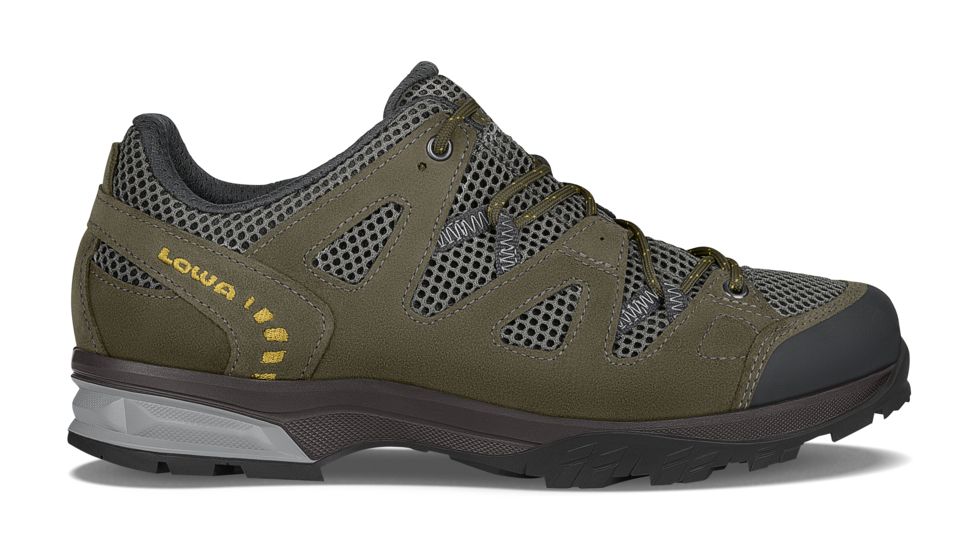 Lowa Phoenix Mesh Lo Hiking Shoe - Mens, Olive/Mustard, 10, Medium, 2104747898-OLVMUS-M100