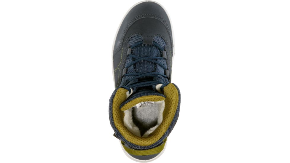 Lowa Raik GTX Mid Footwear Winter Boots - Unisex, Denim/Ochre, Medium, 9, 3401156377-DH-MD-M250