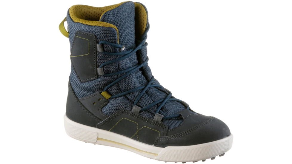 Lowa Raik GTX Mid Footwear Winter Boots - Unisex, Denim/Ochre, Medium, 9, 3401156377-DH-MD-M250