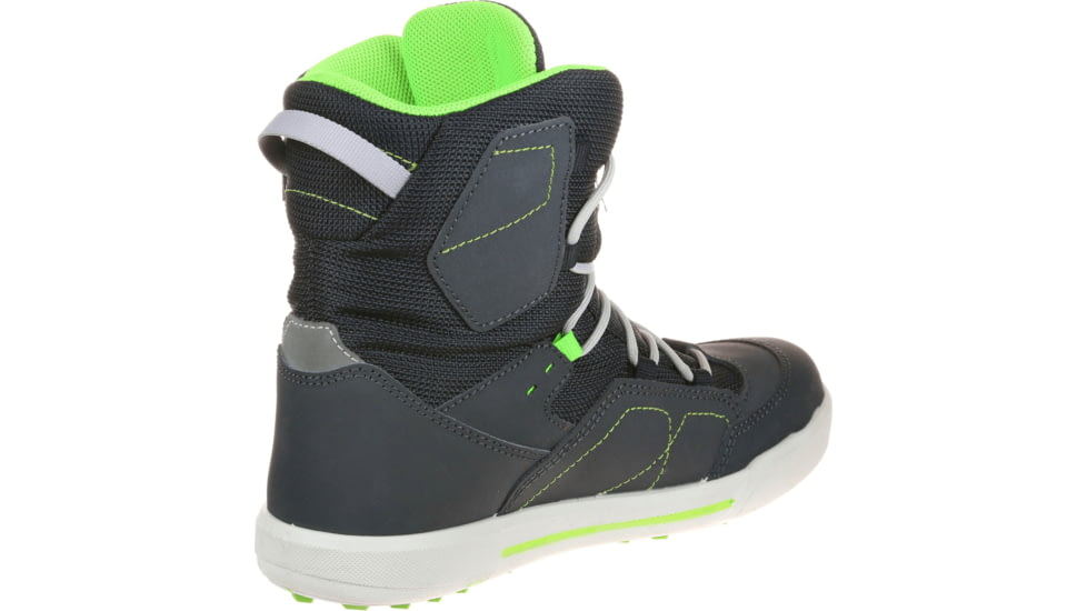 Lowa Raik GTX Mid Footwear Winter Boots - Unisex, Navy/Lime, Medium, 4, 3401156903-NM-MD-M350