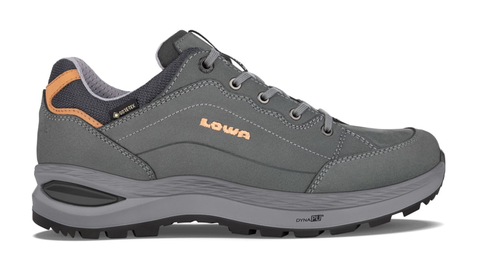 Lowa Renegade Evo GTX Lo Hiking Shoes - Women's, Wide, Graphite/Apricot, 10.5, 197827048497
