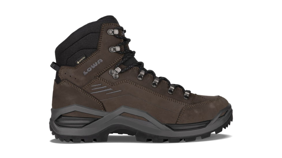 Lowa Renegade Evo GTX Mid Hiking Boots - Men's, Dark Brown/Black, 10.5, 197827011125