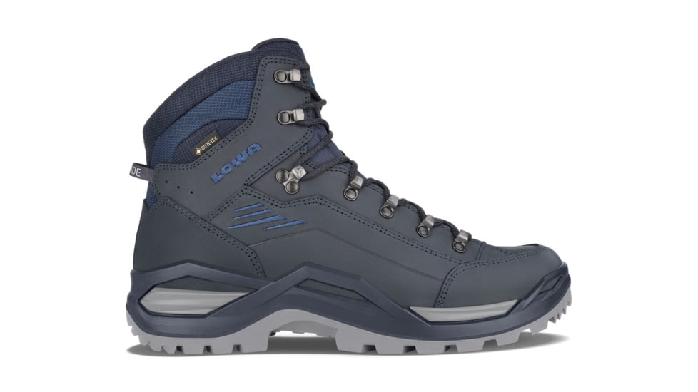 Lowa Renegade Evo GTX Mid Hiking Boots - Men's, Navy/Blue, 10.5, 197827010463