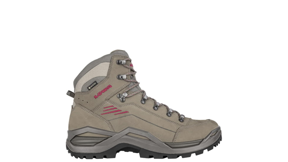 Lowa Renegade Evo GTX Mid Hiking Boots - Men's, Stone/Redwood, 7.5, 197827010791