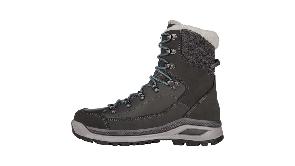 Lowa Renegade Evo Ice GTX Winter Shoes - Womens, Anthracite/Petrol, 7, 4209509776-ANTPET-M-7