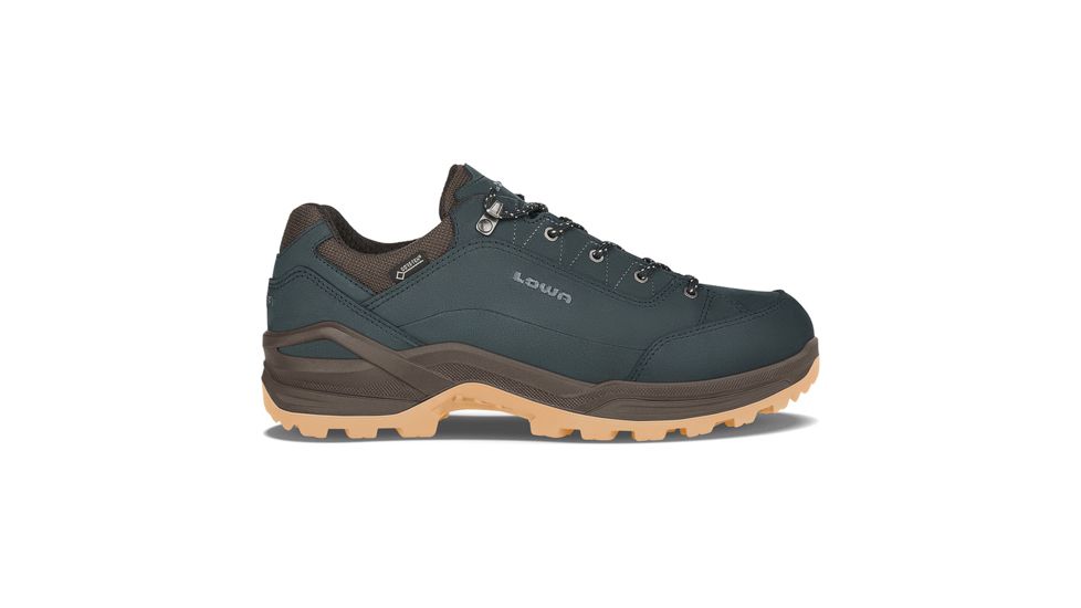 Lowa Renegade GTX Lo Hiking Shoes - Men's, Medium, 15 US, Navy/Honey, 3109636961-NAVHON-MD-15