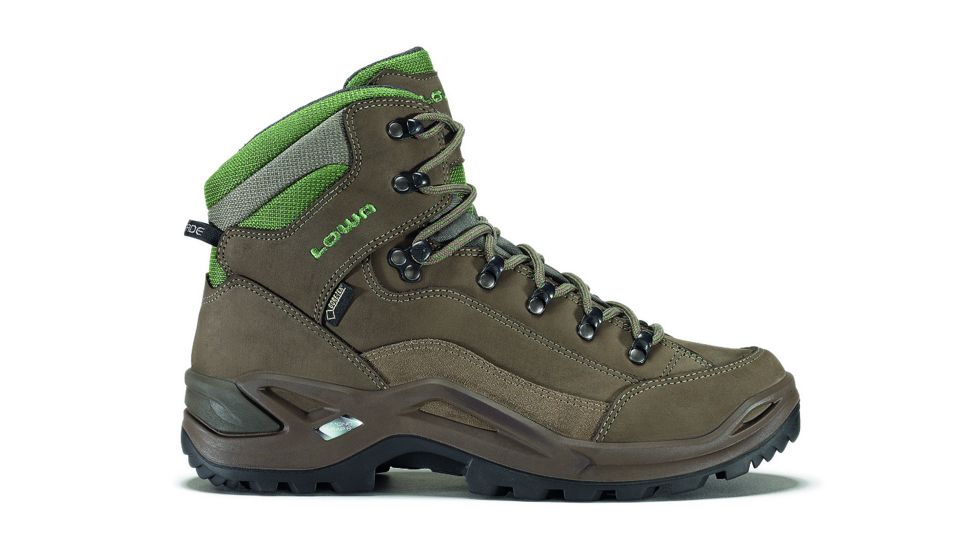 Lowa Renegade GTX Mid Hiking Boot - Men's, 9 US, Taupe/Green, Medium, 167545