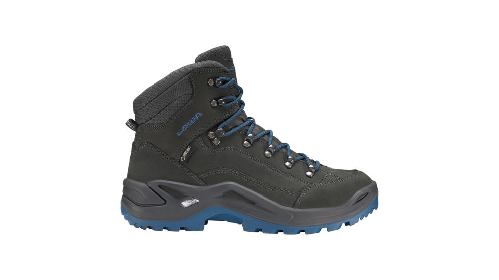 Lowa Renegade GTX Mid Hiking Boot - Men's, Anthracite/Denim, Medium, 14, 319459751-AN-M-14