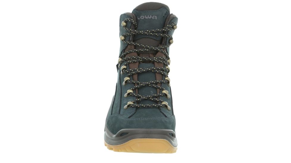 Lowa Renegade GTX Mid Hiking Shoes - Men's, Medium, 9 US, Navy/Honey, 3109456961-NAVHON-MD-9