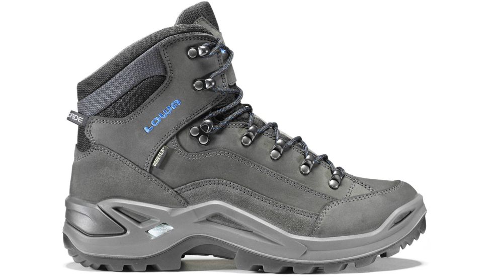 Lowa Renegade GTX Mid Hiking Boot - Men's, Anthracite/Blue, Medium, 9, 286670